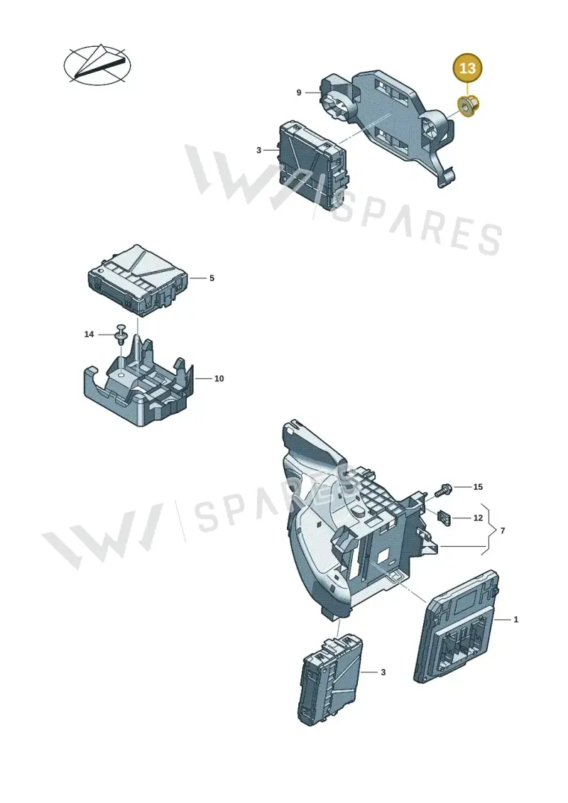 N91018901 — Volkswagen Tiguan 2.0 (2023-) diagram 57x937500, position 13