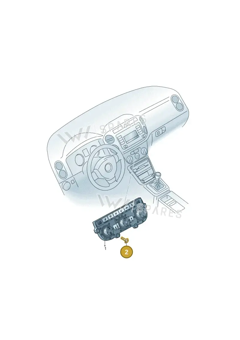 N91027601 — Volkswagen Tiguan 4Motion (2011-2018) diagram 719941540, position 2