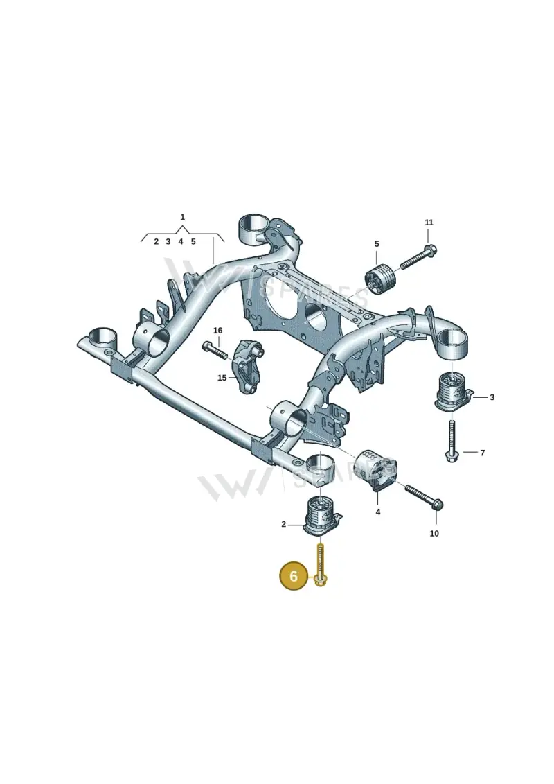 N91035202 — Volkswagen ID.3 Pro (2019-2024) diagram 10a505000, position 6