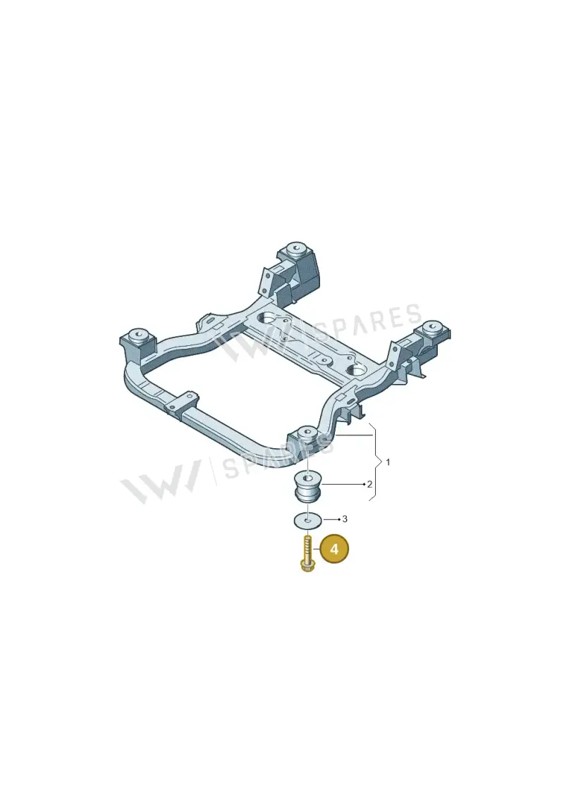 N91035202 — Volkswagen Transport. multivan (2019-2024) diagram 861499000, position 4