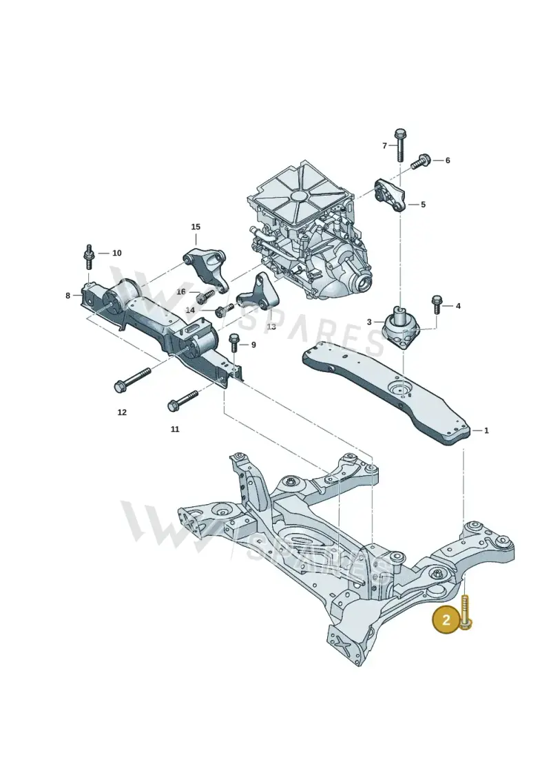 N91039802 — Volkswagen ID.Buzz (2022-) diagram 15a199000, position 2