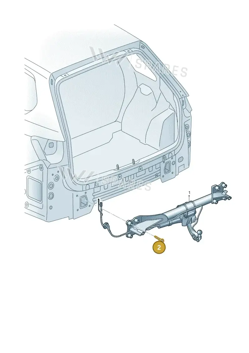 N91039802 — Volkswagen Touareg (2017-2023) diagram 439804050, position 2