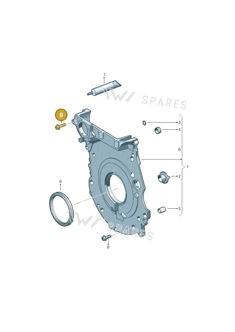 N91046302 — Volkswagen Beetle (2016-2019) diagram 474109850, position 9