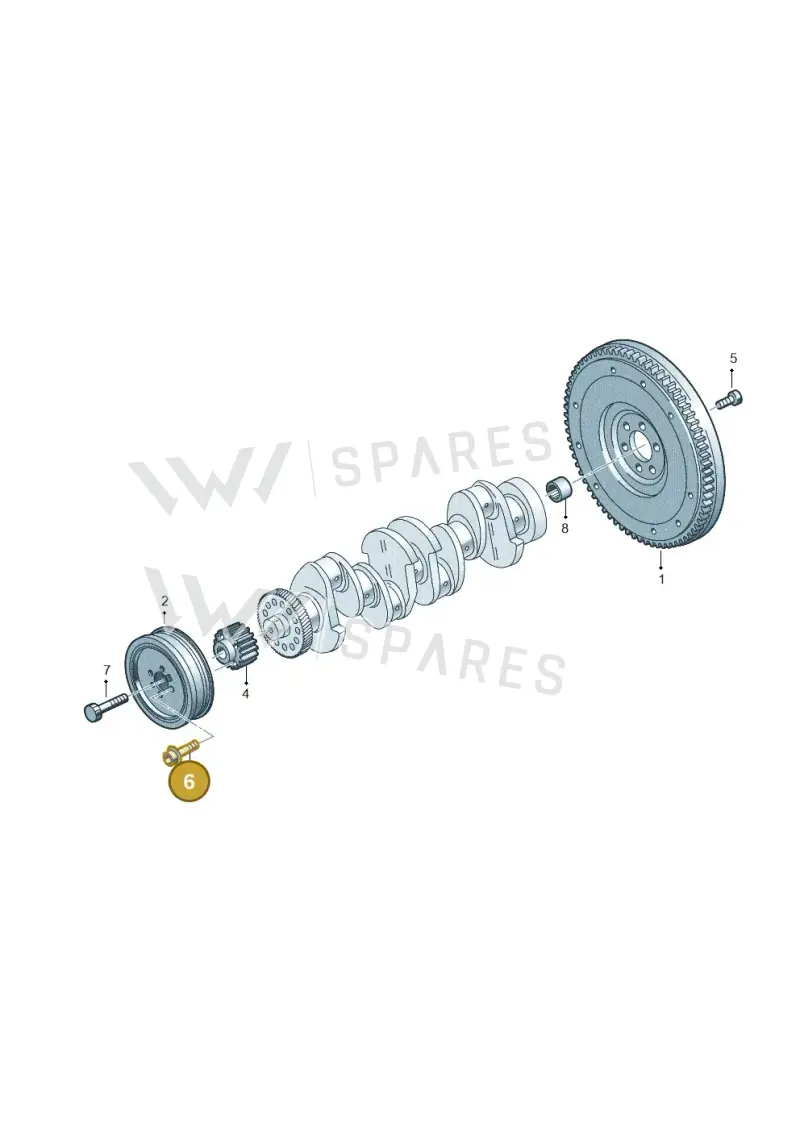N91048804 — Volkswagen Passat estate (2023-) diagram 827105950, position 6