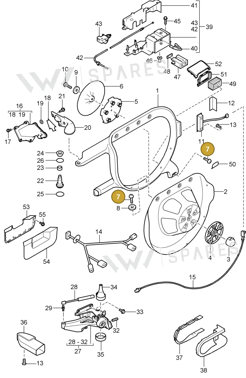 N91048901 — Porsche Cayenne (2007-2010) diagram p31002005, position 7