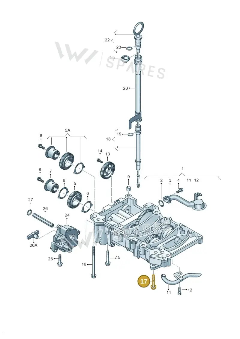 N91051201 — Volkswagen Sharan (2008-2010) diagram 475115200, position 17