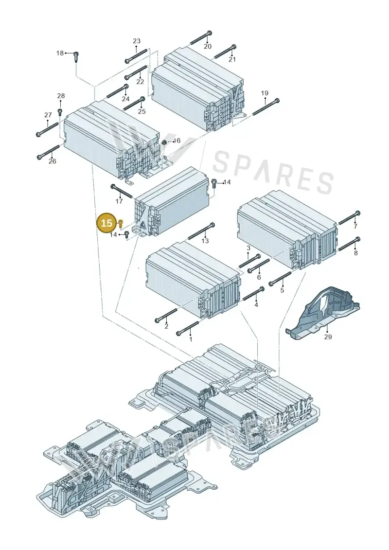 N91052201 — Volkswagen E-Crafter 35 (2018-2024) diagram 774915690, position 15