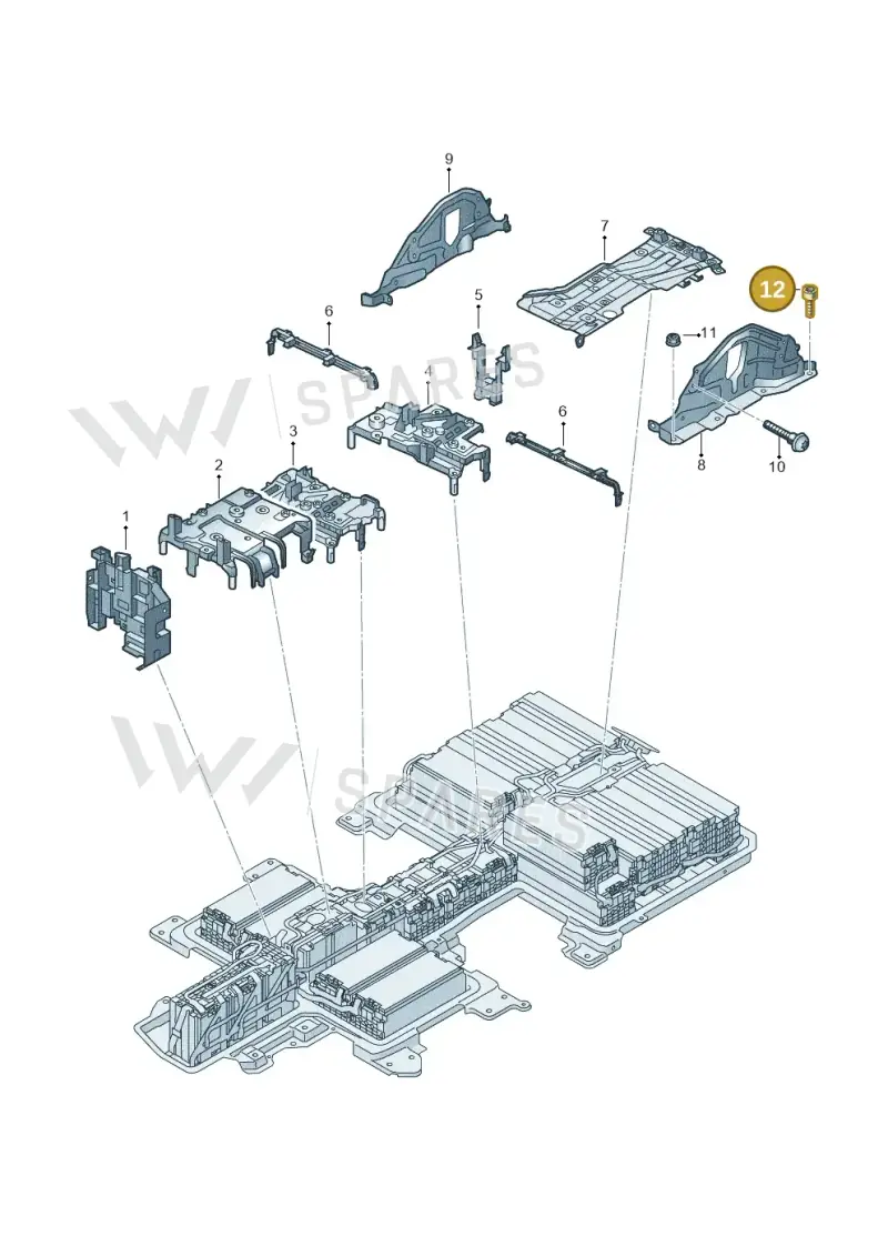 N91052201 — Volkswagen E-Crafter 35 (2018-2024) diagram 774915760, position 12