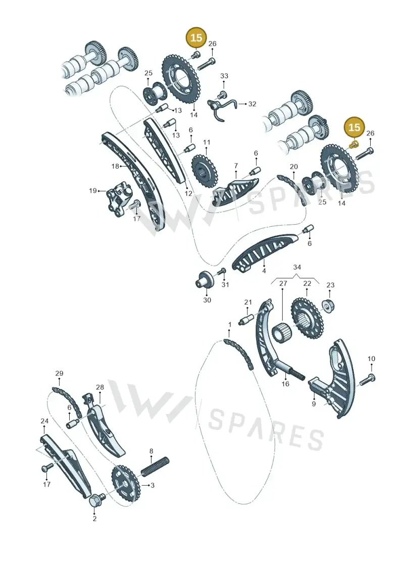 N91052201 — Volkswagen Touareg (2017-2023) diagram 859109570, position 15