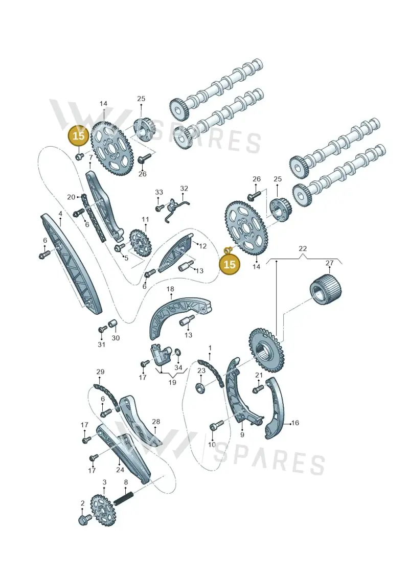 N91052201 — Volkswagen Amarok twin cab (2022-) diagram 788109560, position 15