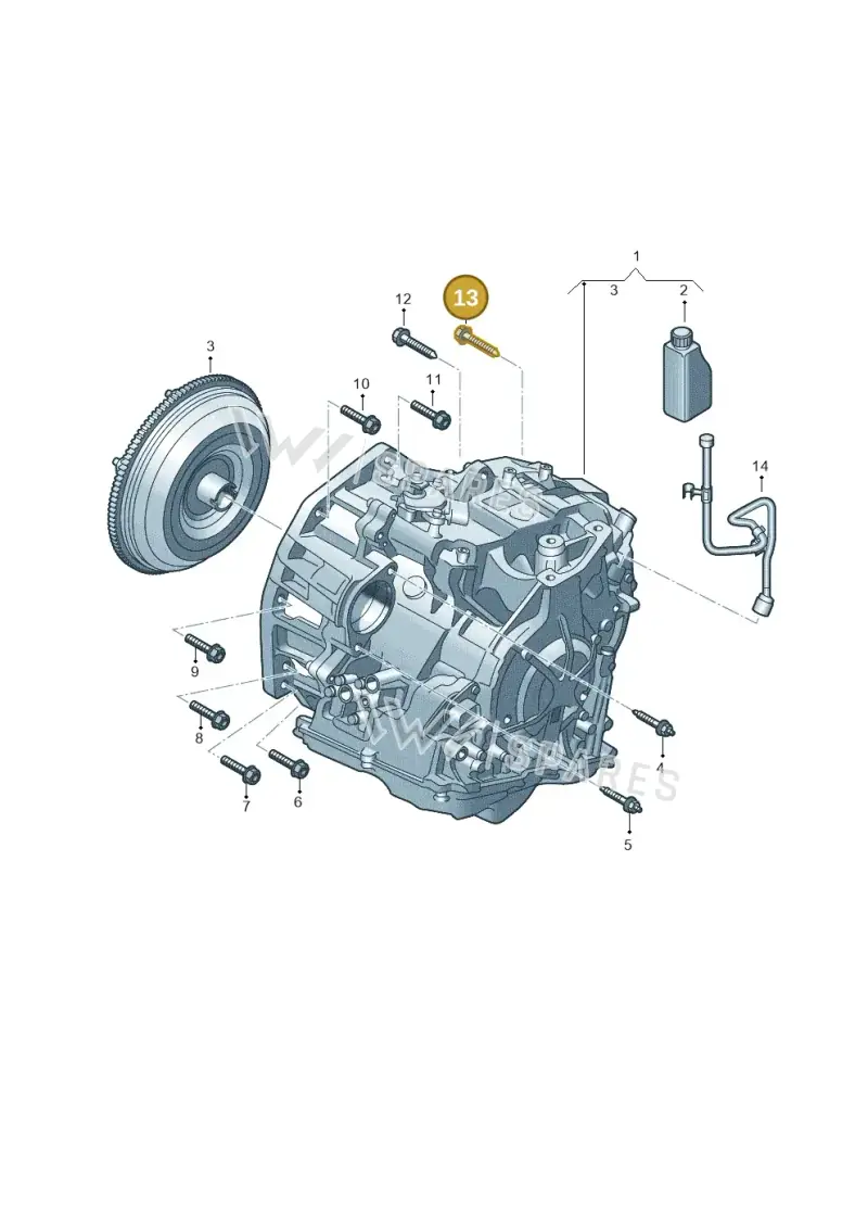 N91060201 — Volkswagen MAN TGE 55 (2016-2021) diagram 806300810, position 13