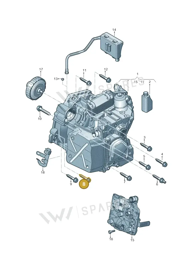 N91060202 — Volkswagen T-Roc BlueMotion (2017-2024) diagram 827355010, position 8