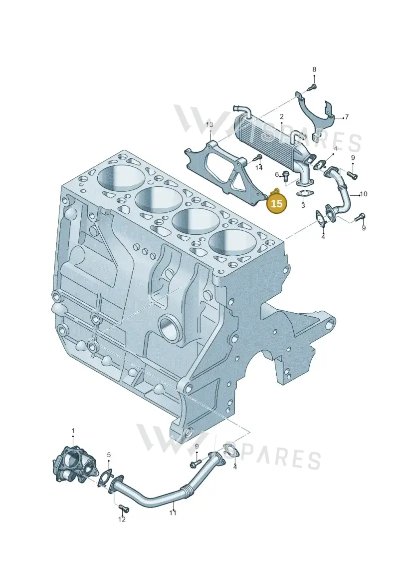 N91068001 — Volkswagen Amarok twin cab (2022-) diagram 722131300, position 15