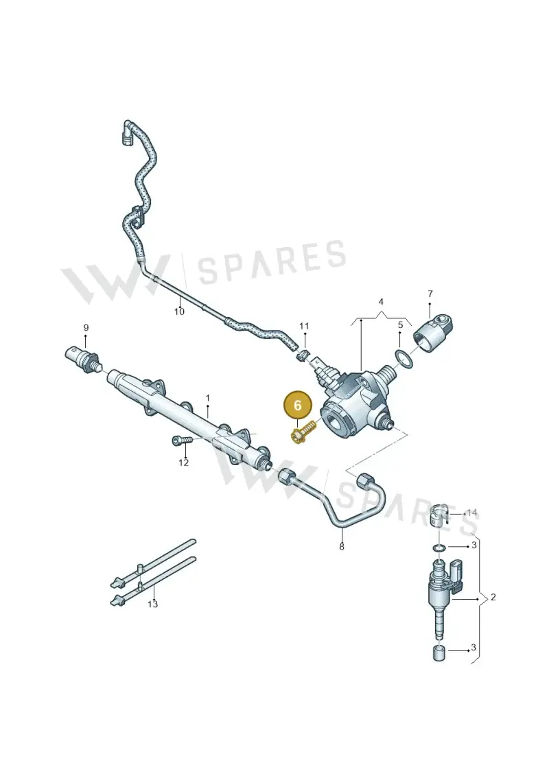 N91068001 — Volkswagen Taigo (2021-2024) diagram 747133700, position 6