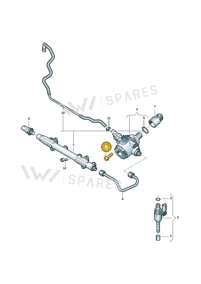 N91068001 — Volkswagen Multivan (2021-) diagram 7t0133140, position 6