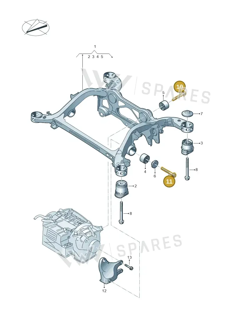 N91076702 — Audi Q8 e-tron (2018-2025) diagram 586505000, position 10+11