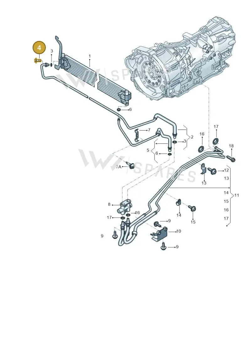 N91099101 — Volkswagen Amarok twin cab (2022-) diagram 2ha317012, position 4