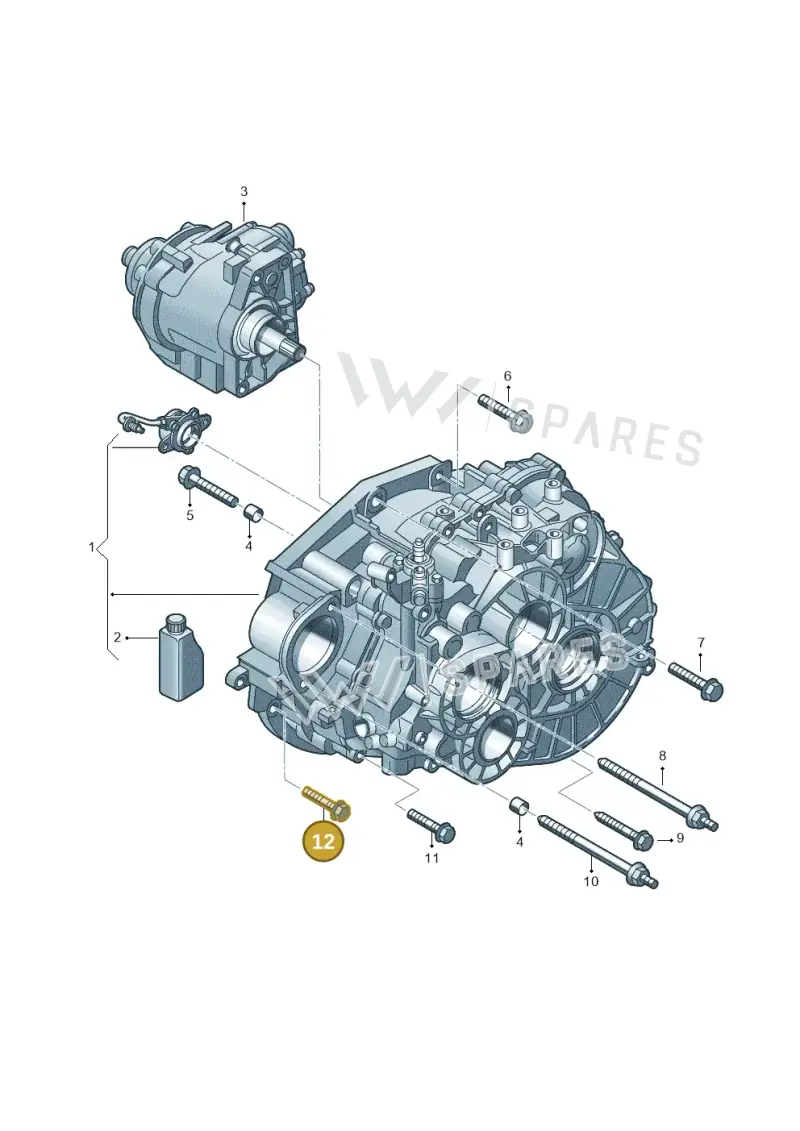 N91127001 — Volkswagen Tiguan 2.0 4Motion (2017-2024) diagram 884300500, position 12