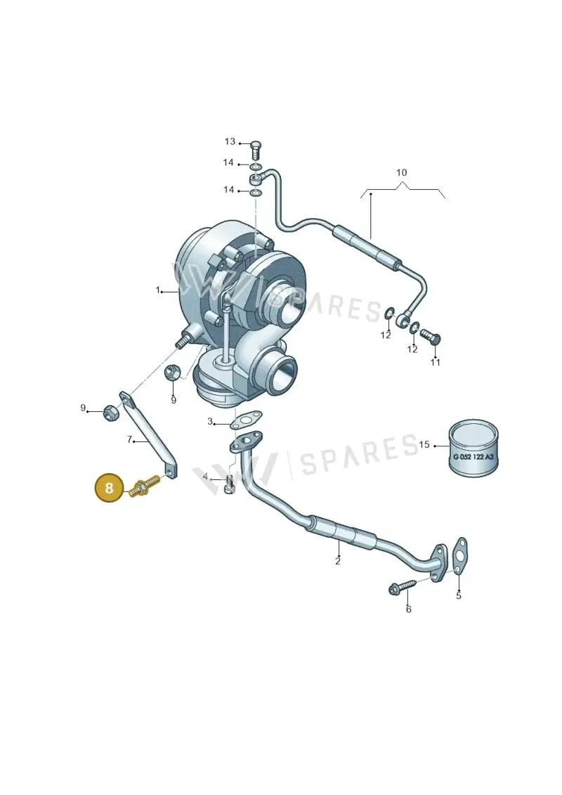 N91127301 — Volkswagen Crafter 35 panel (2011-2016) diagram 483145450, position 8