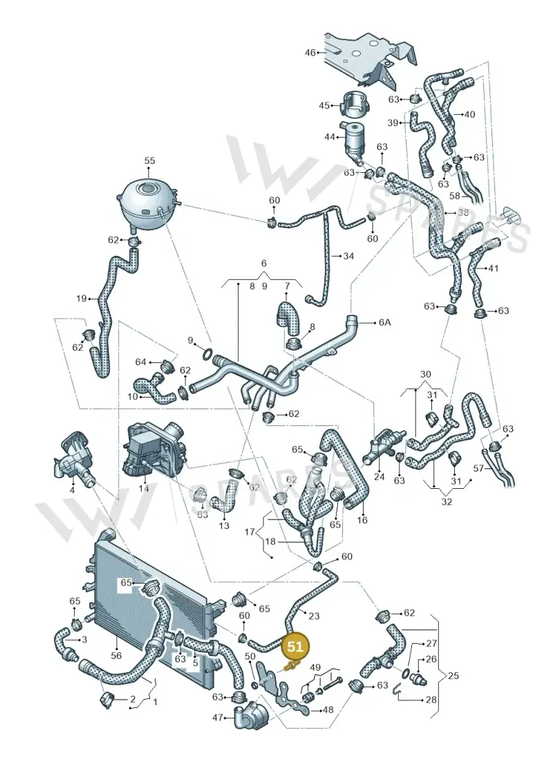N91127301 — Volkswagen Transp. caravelle (2011-2015) diagram 679121410, position 51