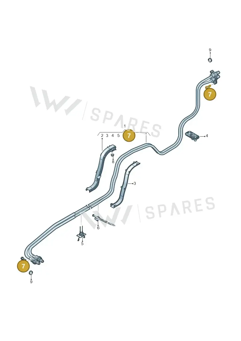 N91127601 — Audi Q8 (2018-2025) diagram 859970200, position 7