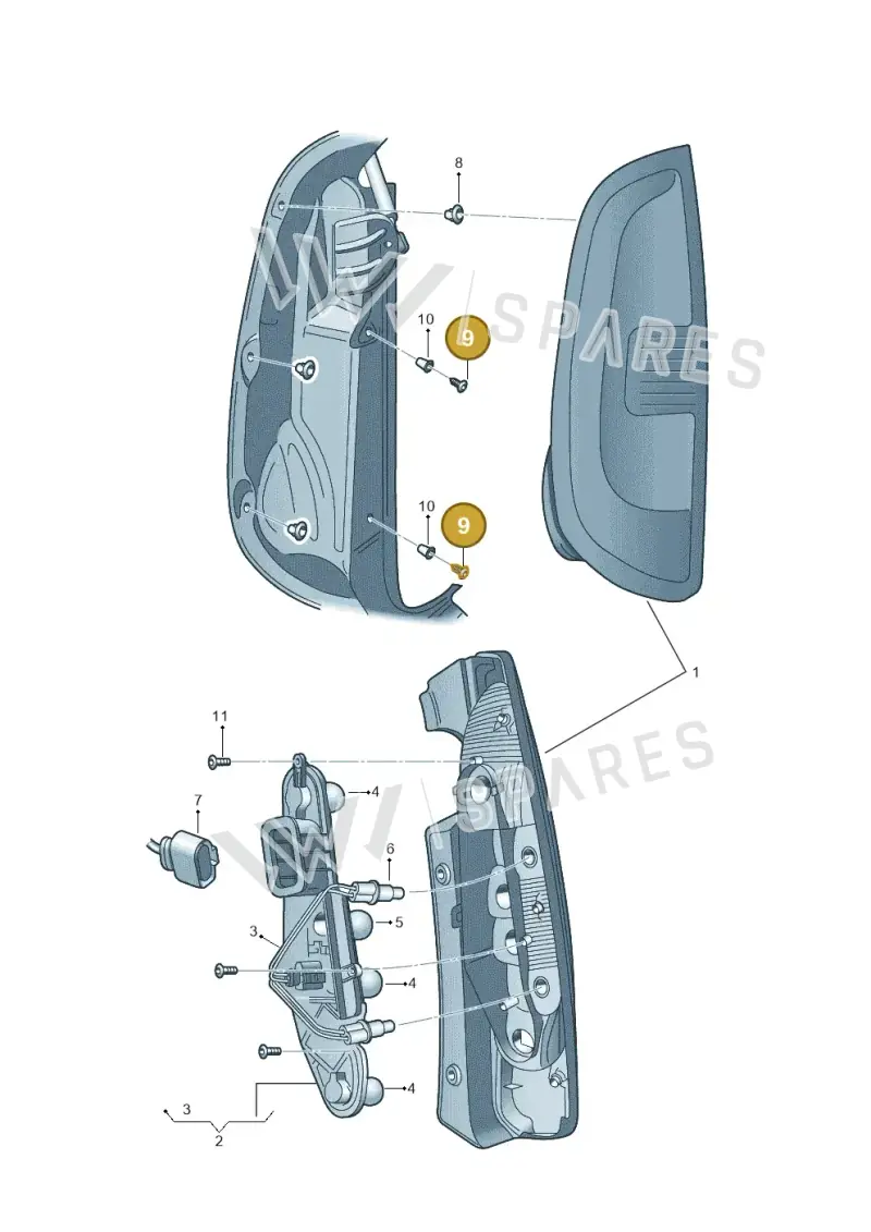 N91132101 — Skoda Roomster (2010-2015) diagram 481945000, position 9