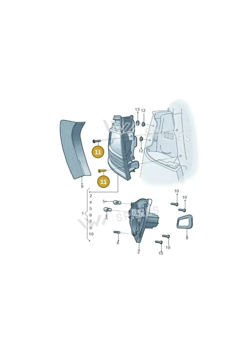 N91132101 — Skoda Octavia (2014-2023) diagram 783945000, position 11