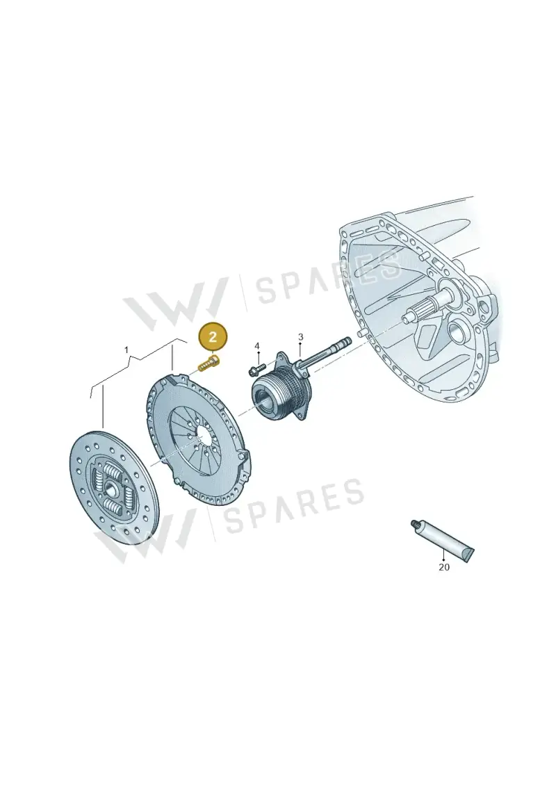 N91136102 — Volkswagen MAN TGE 55 (2016-2021) diagram 806141100, position 2