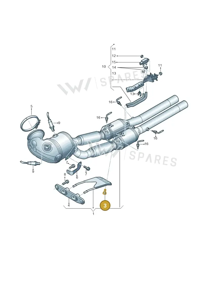 N91136104 — SEAT CUPRA Formentor (2020-) diagram 853253045, position 3