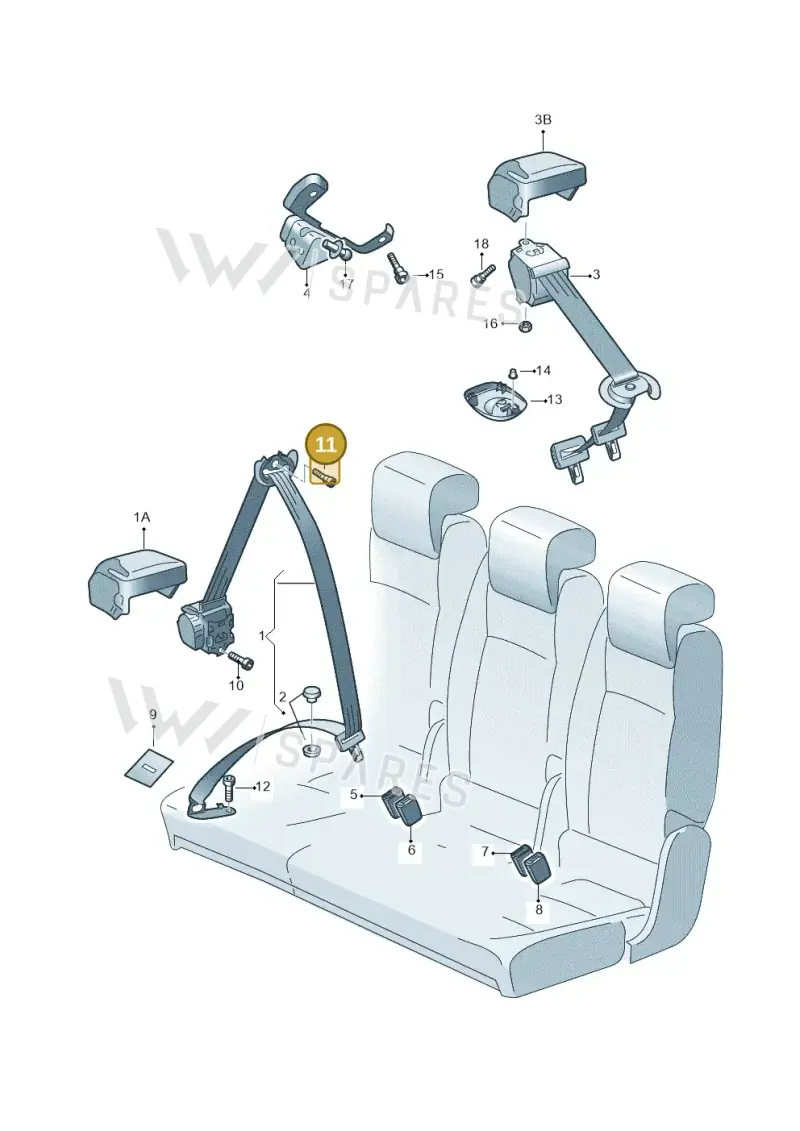 N91166101 — Skoda Karoq (2017-2023) diagram 834857750, position 11