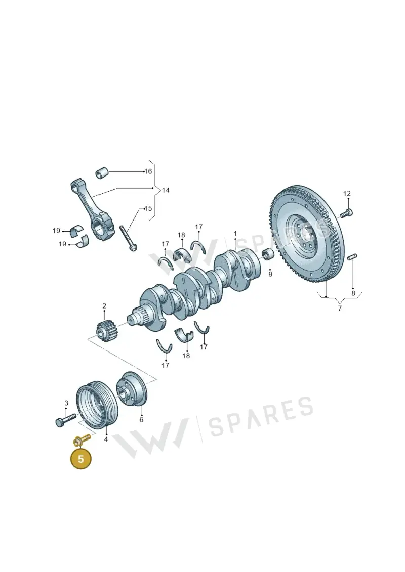 N91174301 — Volkswagen Amarok twin cab (2022-) diagram 749105500, position 5