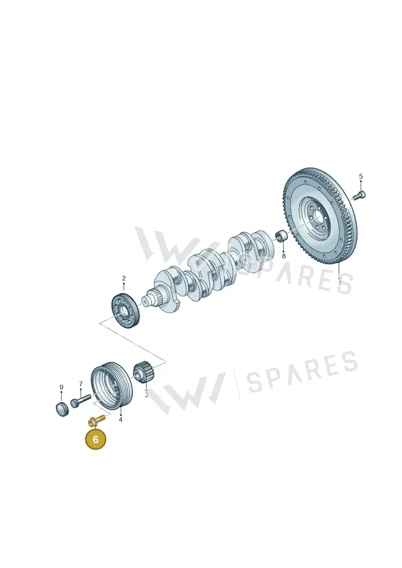 N91174301 — Volkswagen Transport. multivan (2019-2024) diagram 806105990, position 6
