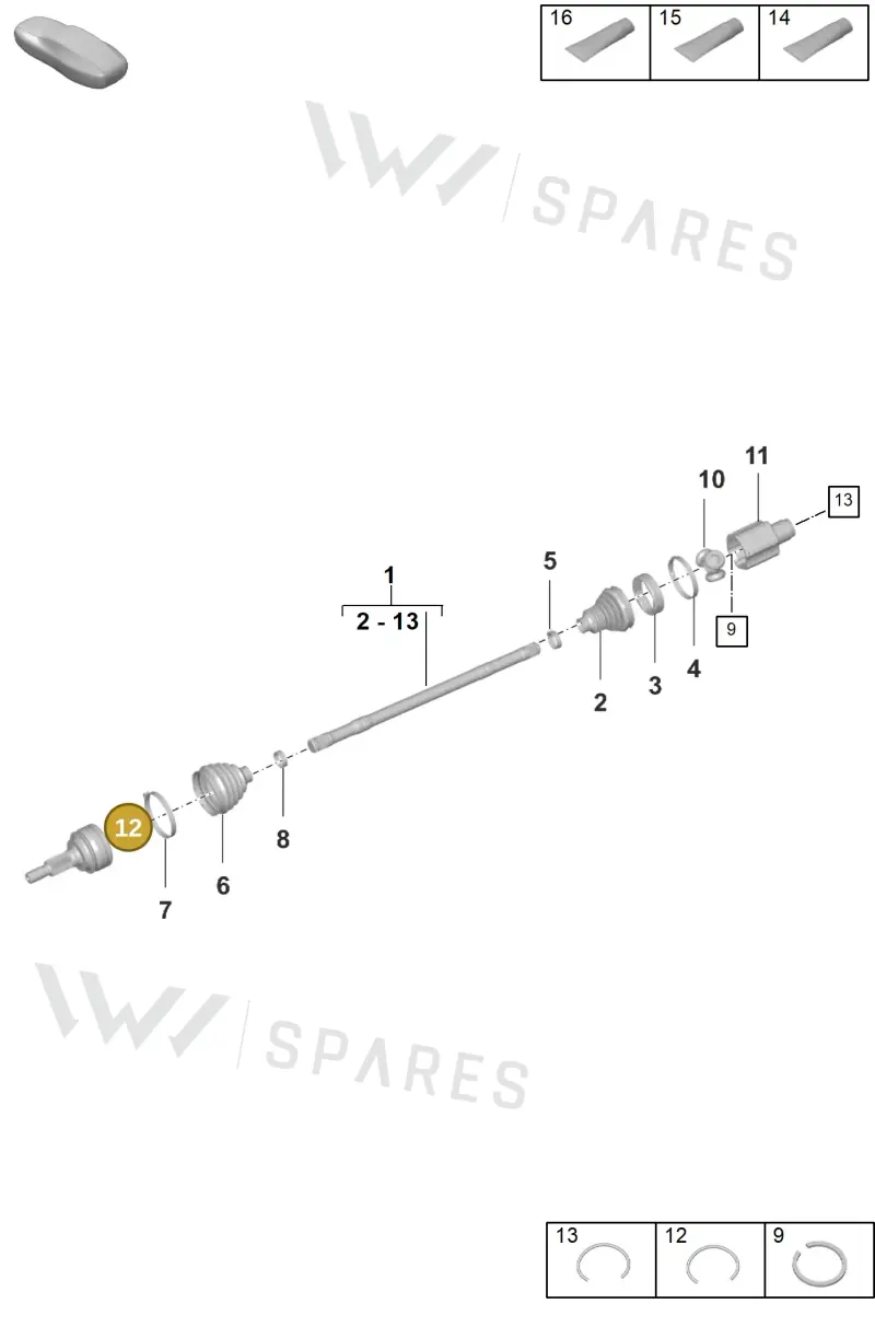 N91181101 — Porsche Panamera (2023-2025) diagram p62401300, position 12