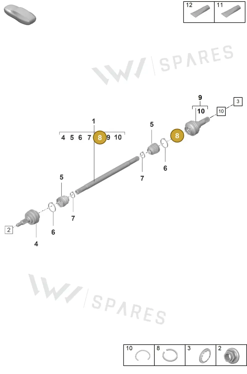 N91181201 — Porsche Panamera (2023-2025) diagram p58501100, position 8
