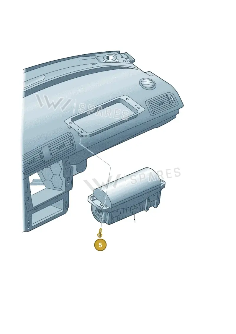 N91183201 — Audi TT RS (2016-2023) diagram 691880100, position 5