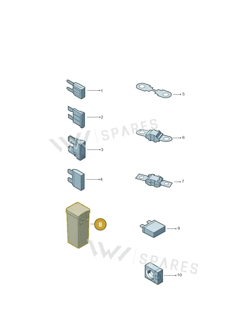N91186305 — Volkswagen Caravelle (2019-2024) diagram 7ep937045, position 8