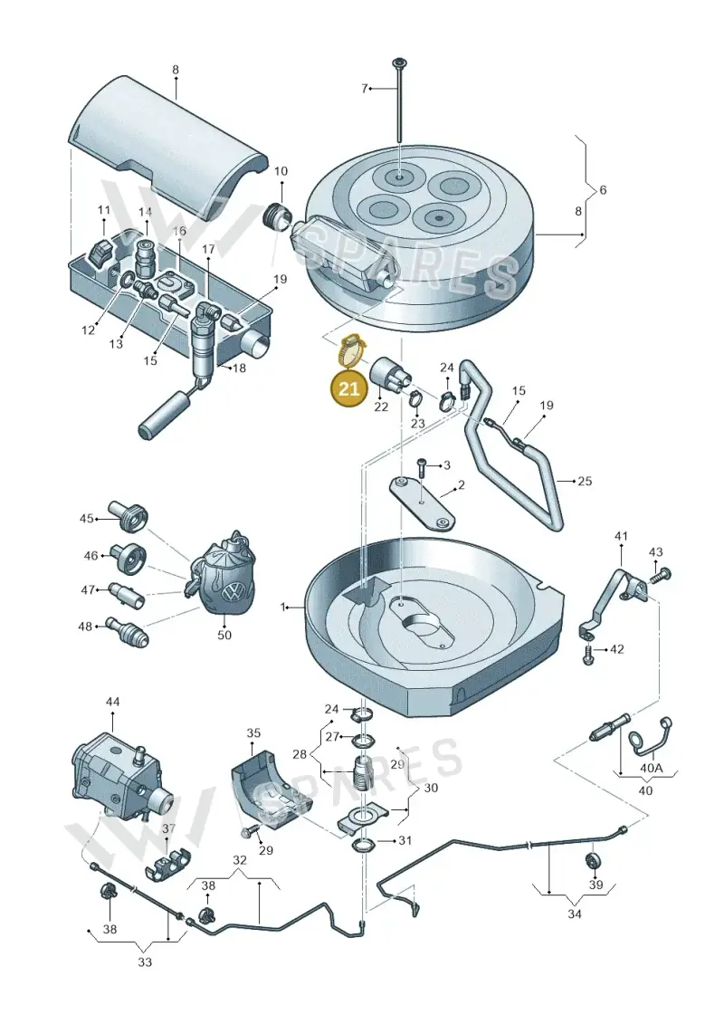 N91186701 — SEAT Ibiza (2012-) diagram 672201090, position 21