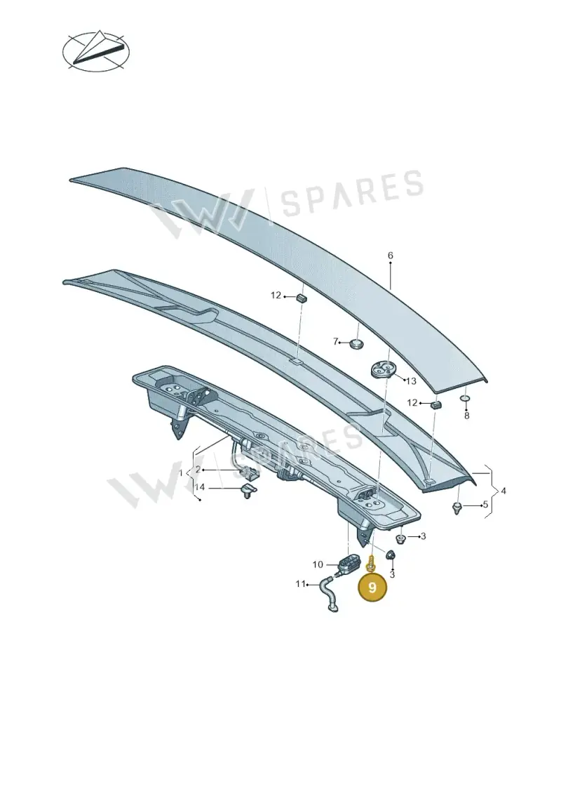 N91190002 — Audi RS7 Sportback (2019-2025) diagram 435827500, position 9