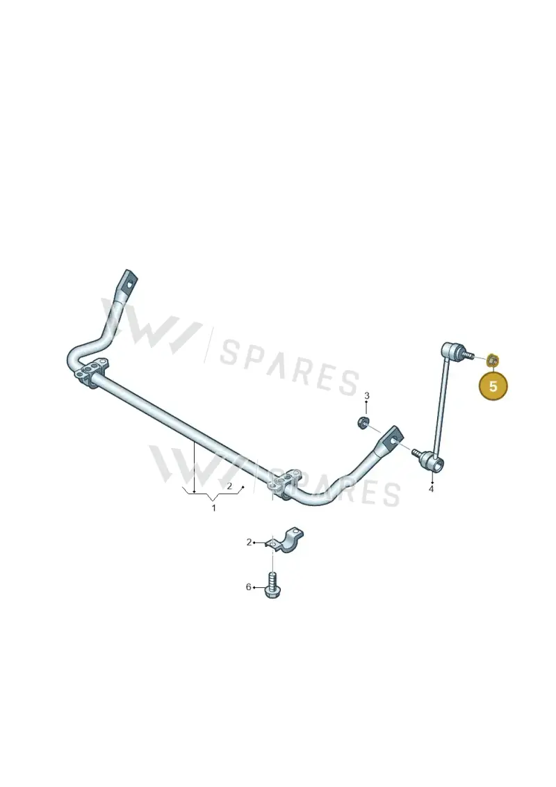 N91190201 — Volkswagen E-Crafter 35 (2018-2024) diagram 806407100, position 5