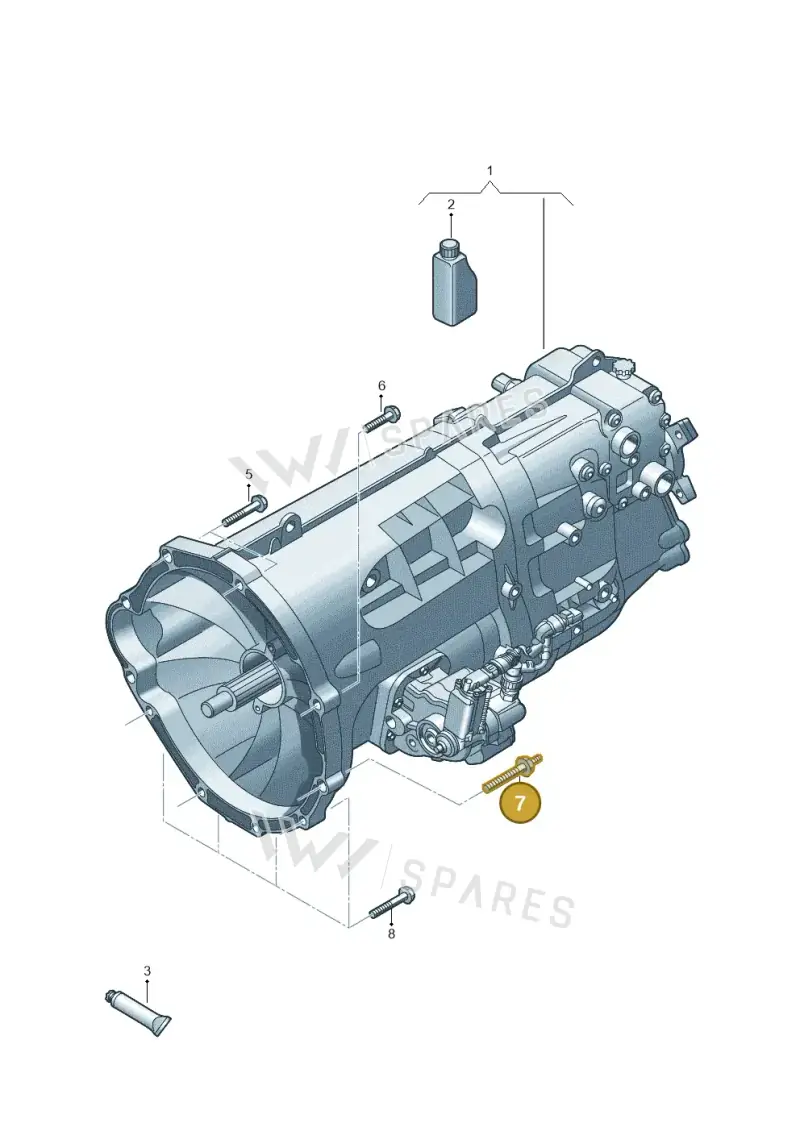 N91191601 — Volkswagen MAN TGE 55 (2016-2021) diagram 806300310, position 7
