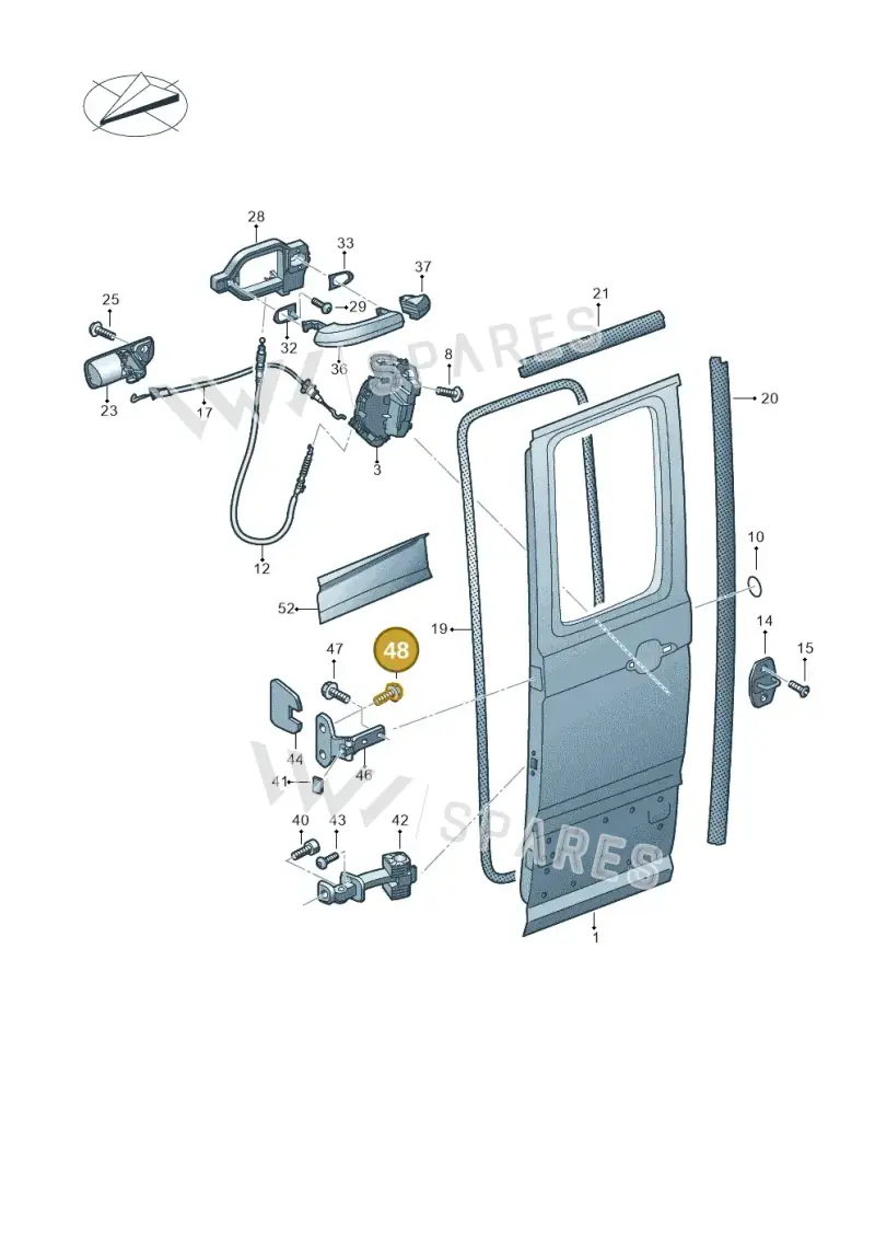 N91193701 — Volkswagen MAN TGE 35 (2016-2021) diagram 807841000, position 48