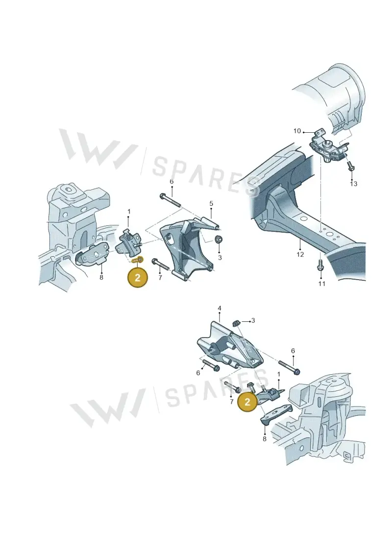 N91196402 — Volkswagen Amarok twin cab (2022-) diagram 894199300, position 2