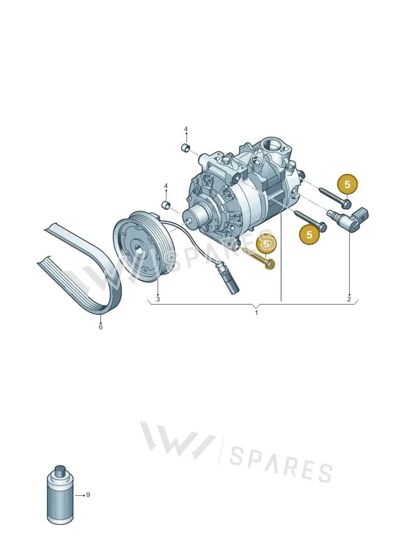 N91204501 — Volkswagen Multivan (2021-) diagram 837260140, position 5