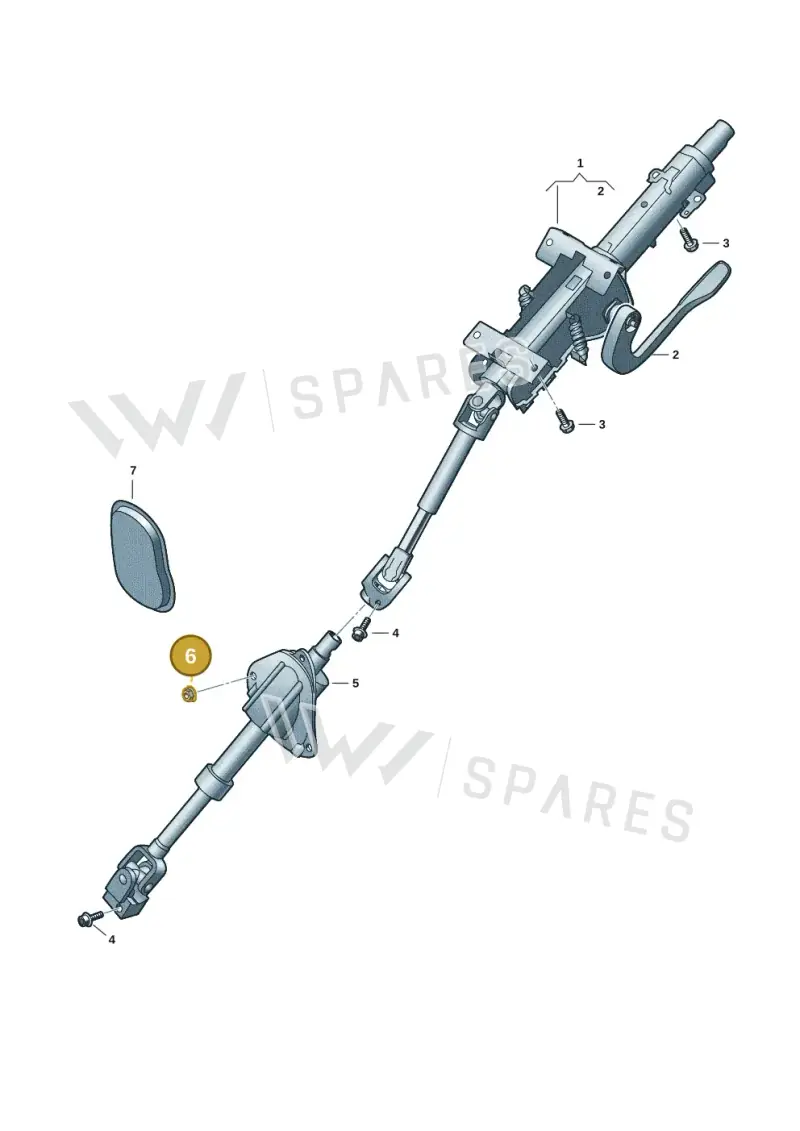 N91205301 — Volkswagen ID.Buzz (2022-) diagram 15a419100, position 6