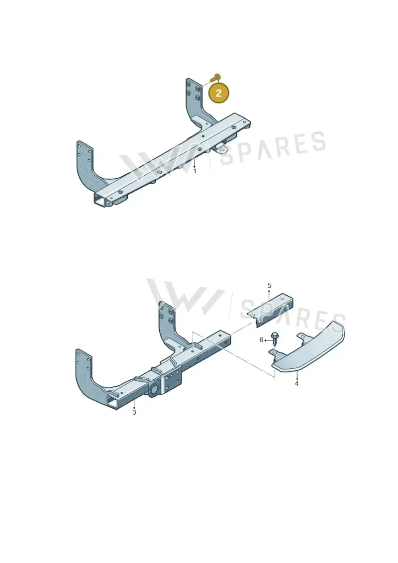 N91205801 — Volkswagen MAN TGE 55 (2016-2021) diagram 806804300, position 2