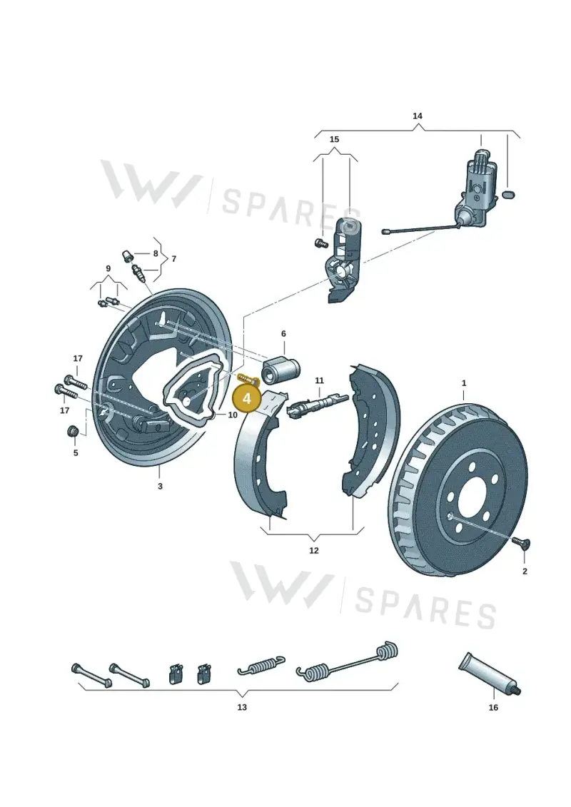 N91208801 — Volkswagen ID.Buzz (2022-) diagram 15a609000, position 4