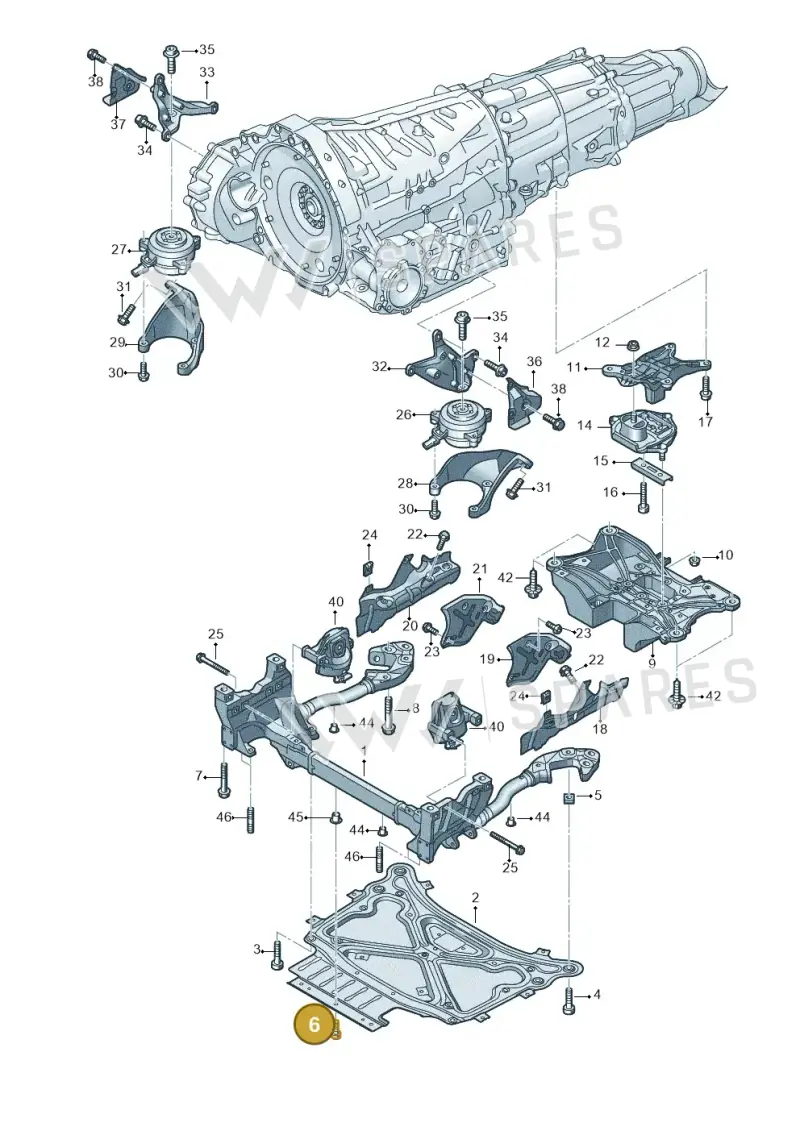 N91208802 — Volkswagen Touareg (2017-2023) diagram 859399800, position 6
