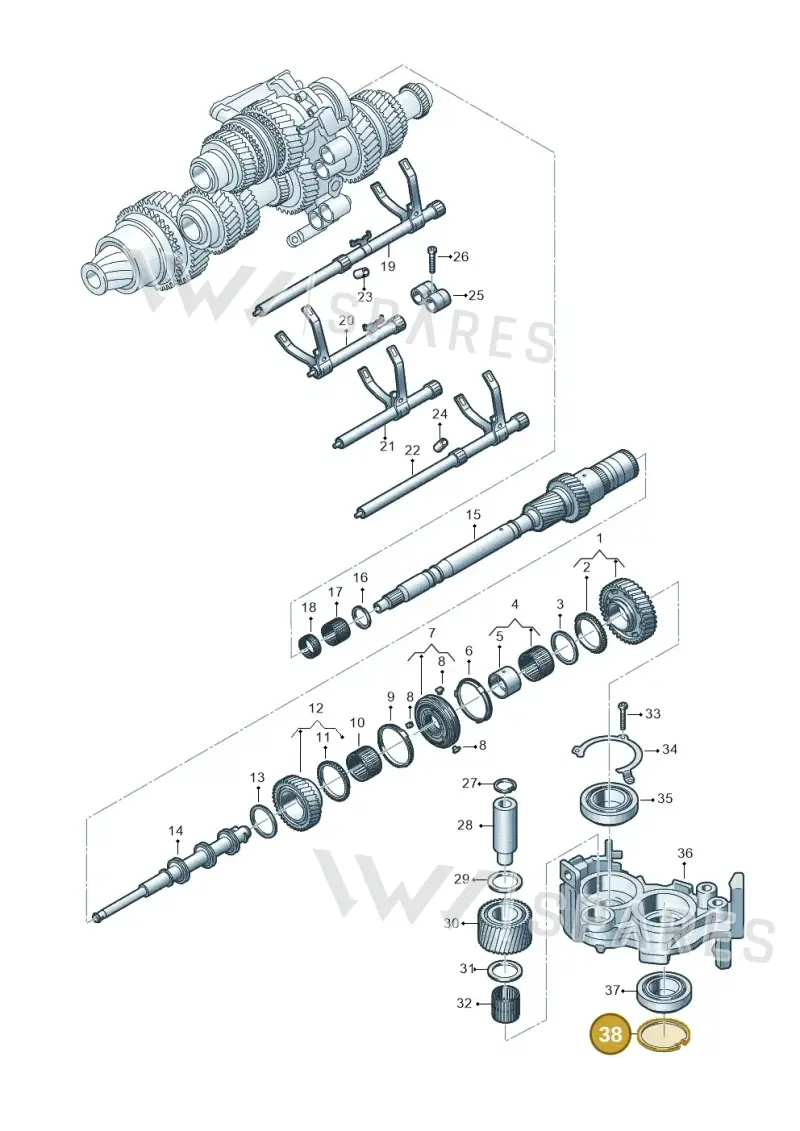 N91214801 — Audi A5 Limousine (2024-2025) diagram 849311095, position 38