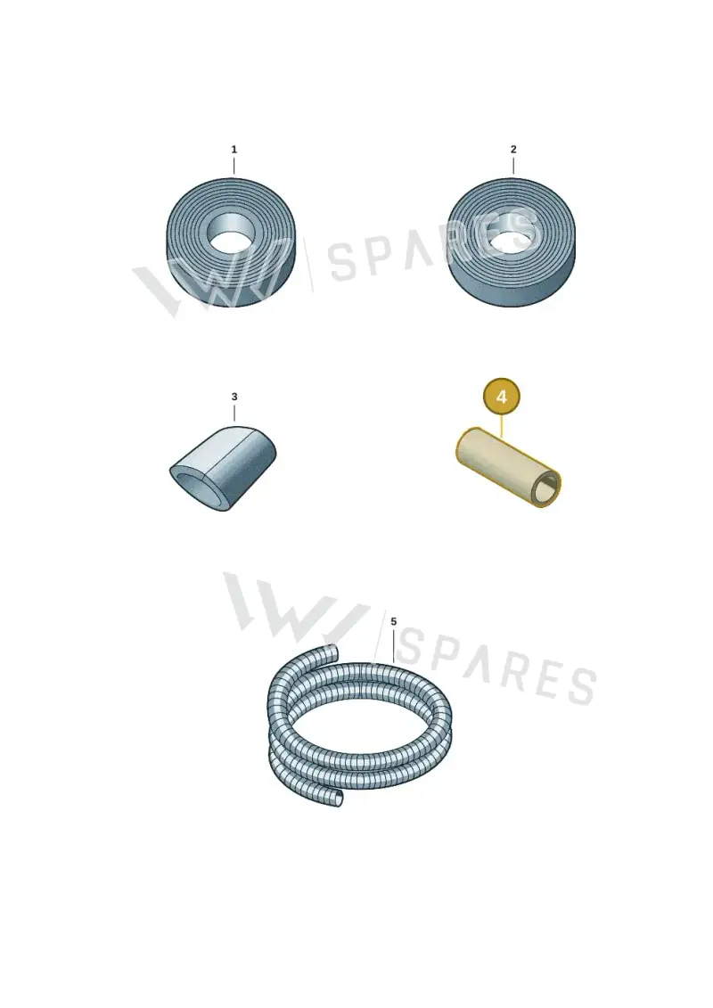 N91249101 — Audi Q6 e-tron (2023-2025) diagram f5s971810, position 4