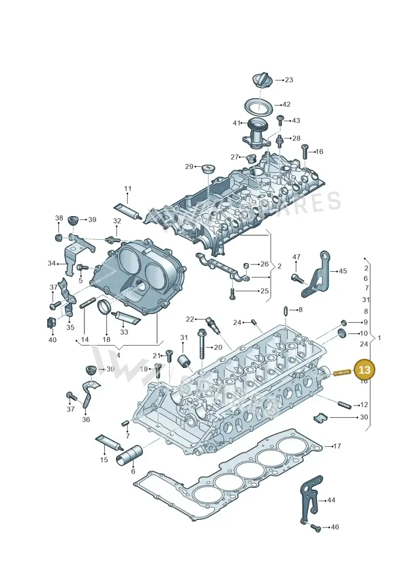 N91250701 — SEAT CUPRA Formentor (2020-) diagram 596103040, position 13